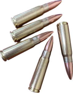 Nabój 7,62x39 AK 47 łuska mosiężna Łuska nowa  (DEKO)